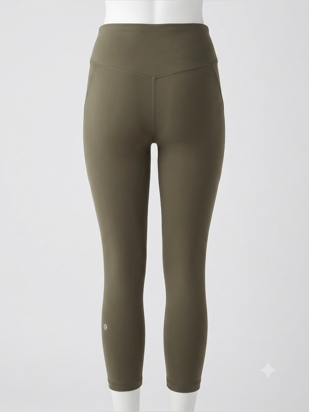 Lululemon Align High-Rise Pant 25" Size 12 - Dark Olive Green - Nulu
